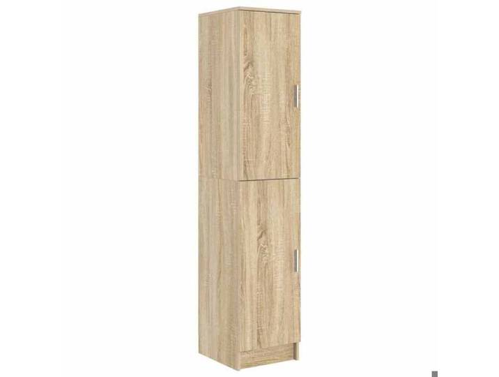 @FRENCH Buffet bahut - TOP VENTES - Commode Highboard Chêne sonoma 35 x 39 x 168cm - Bois d'ingénierie - Armoire de Cuisine 13990