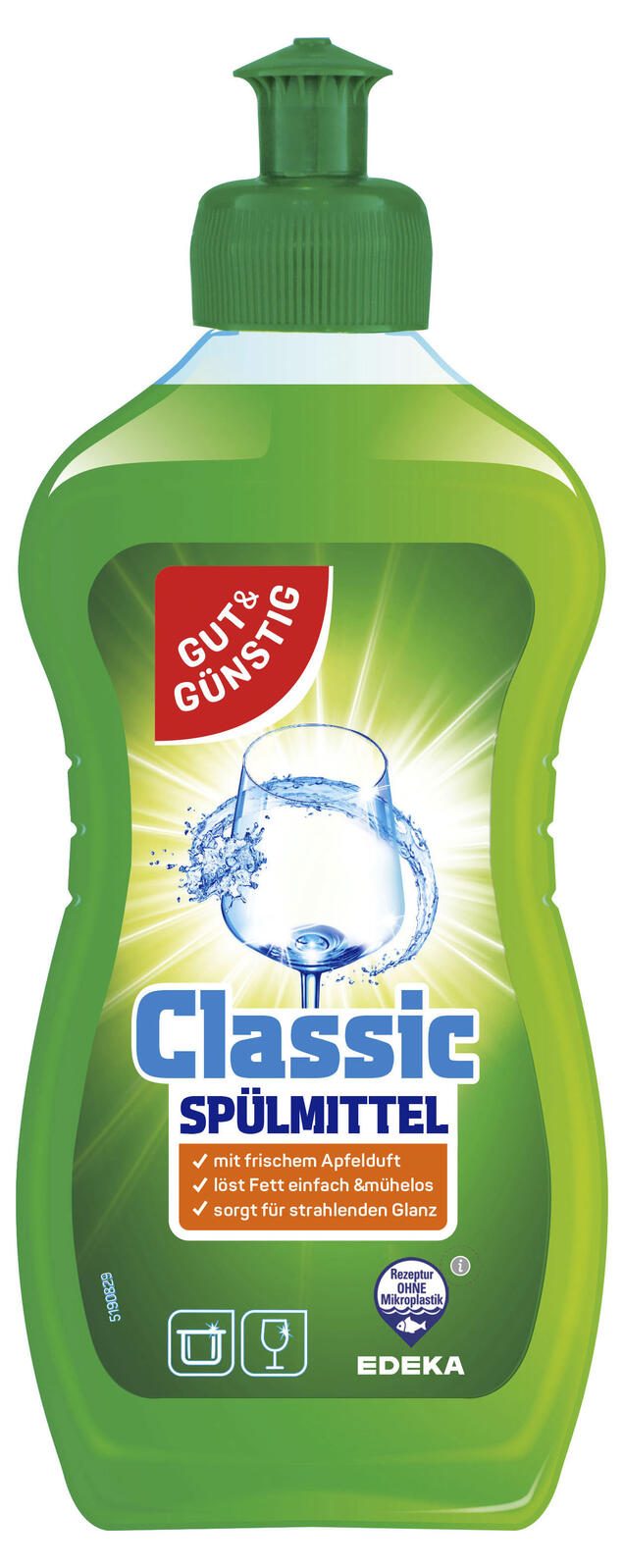 GUT&GÜNSTIG Spülmittel Apfel 500,0 ml 6047641002