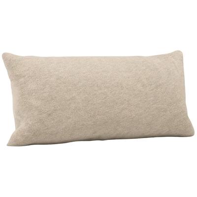 Kissenbezug WOLKENFELD "Flanell Baumwolle Kopfkissenbezug - Premium Kissenbezug", beige, B:40cm L:80cm, Flanell, Obermaterial: 100% Polyester, Kissenbezüge, Kissenbezug, Größe 80x80, 40x80 und 70x90 cm; versteckter Reißverschluss