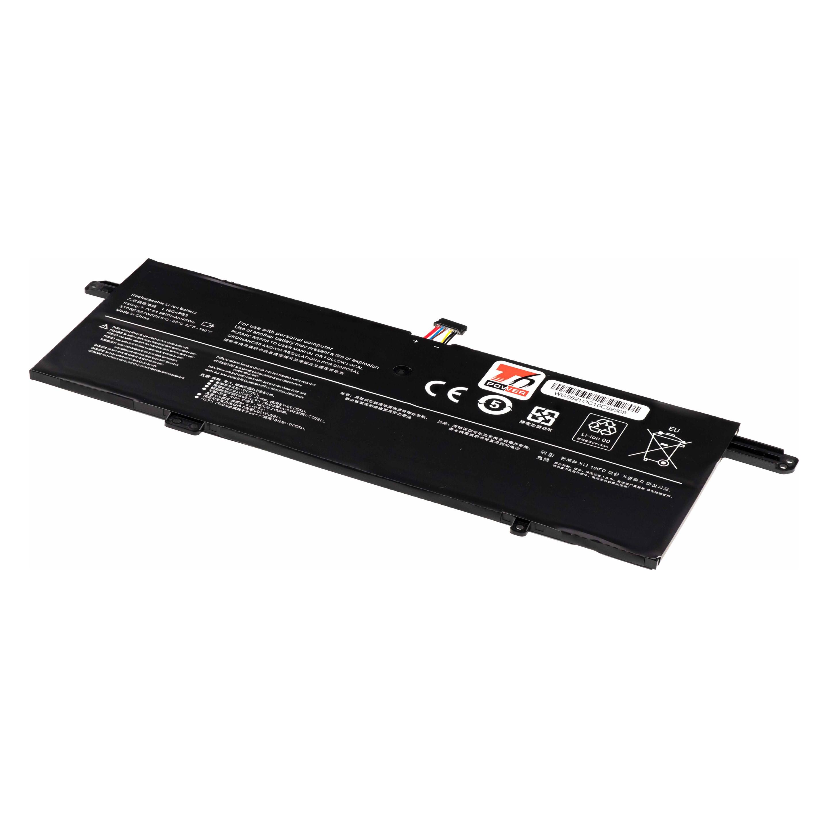T6 Power Baterie Lenovo IdeaPad 720s-13IKB, 720s-13ARR serie,,, 4cell, Li-Pol (4 Zellen, 5800 mAh) (NBIB0190)