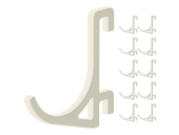10 crochets pour panneau perforé Ikea Skadis\, rond 40mm Support mural\, plaque pour outils et accessoires