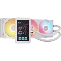 iCUE LINK TITAN II 360 RX LCD, Wasserkühlung weiß, White