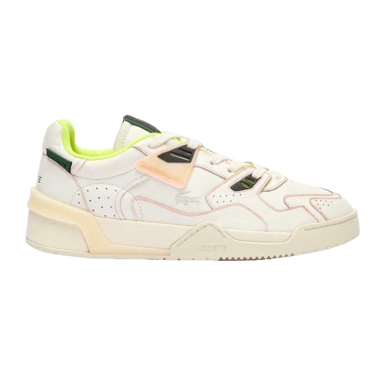 Lacoste Heren LT 125 Leren Trainers (Wit)