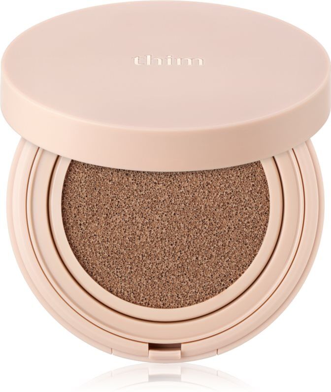 thim Luminous Skin Cushion langanhaltendes Make up im Schwämmchen für hydratisierte und strahlende Haut Farbton 25 Tan 15 g