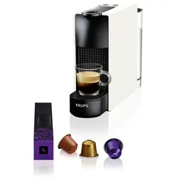 Kapselmaschine Nespresso Essenza Mini von Krups Weiß
