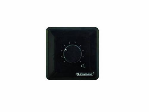 Omnitronic 80711158 Aufbau ELA-Lautstärkeregler stereo Schwarz