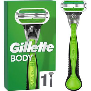 Gillette Nassrasierer Body, für Herren, 3-fach Klinge, mit 1 Klinge