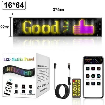 Uplift Essentials Glow Grid Ultra Flexible LED Matrix (3.5 X 14.6 In) 16x64 Leds