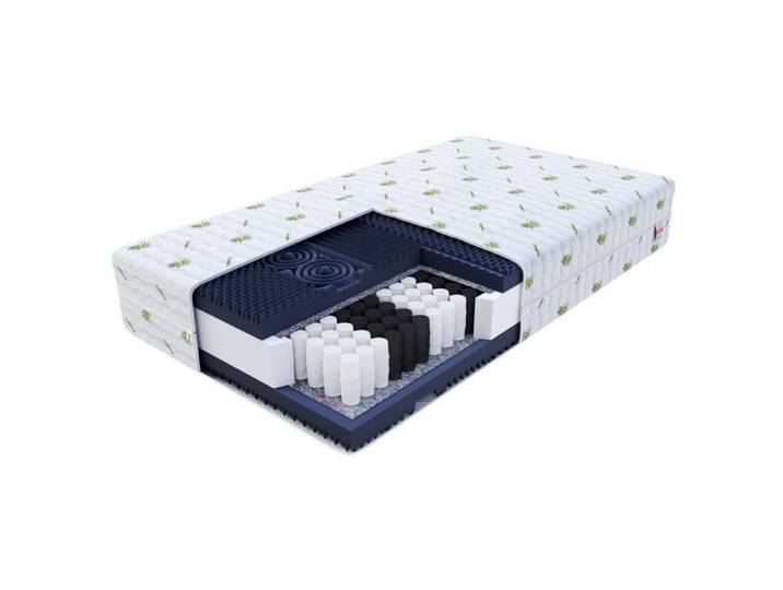 Matelas Noir - Ressorts ensachés - Mousse profilée - 160x200 - 23cm
