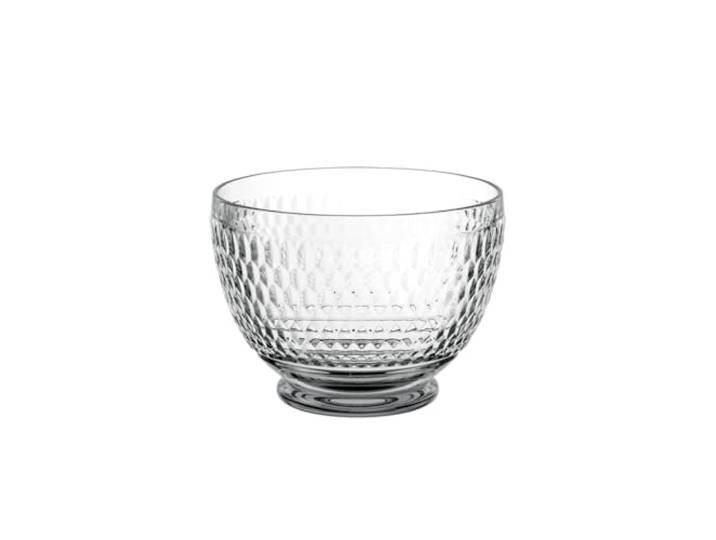 Villeroy & Boch - Boston Salatschüssel 22 cm Klar, Spülmaschinenfest, Servierschüssel, Teller für Salat oder Pasta, Schüssel Glas, Schale, Kristallglas