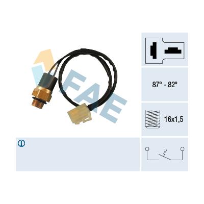 FAE Temperaturschalter, Kühlerlüfter 36240 für Suzuki MARUTI