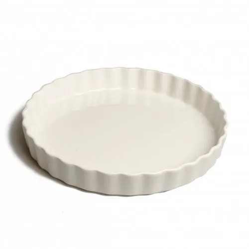 Dille & Kamille Taartvorm en quichevorm van porselein, Ø 30 cm