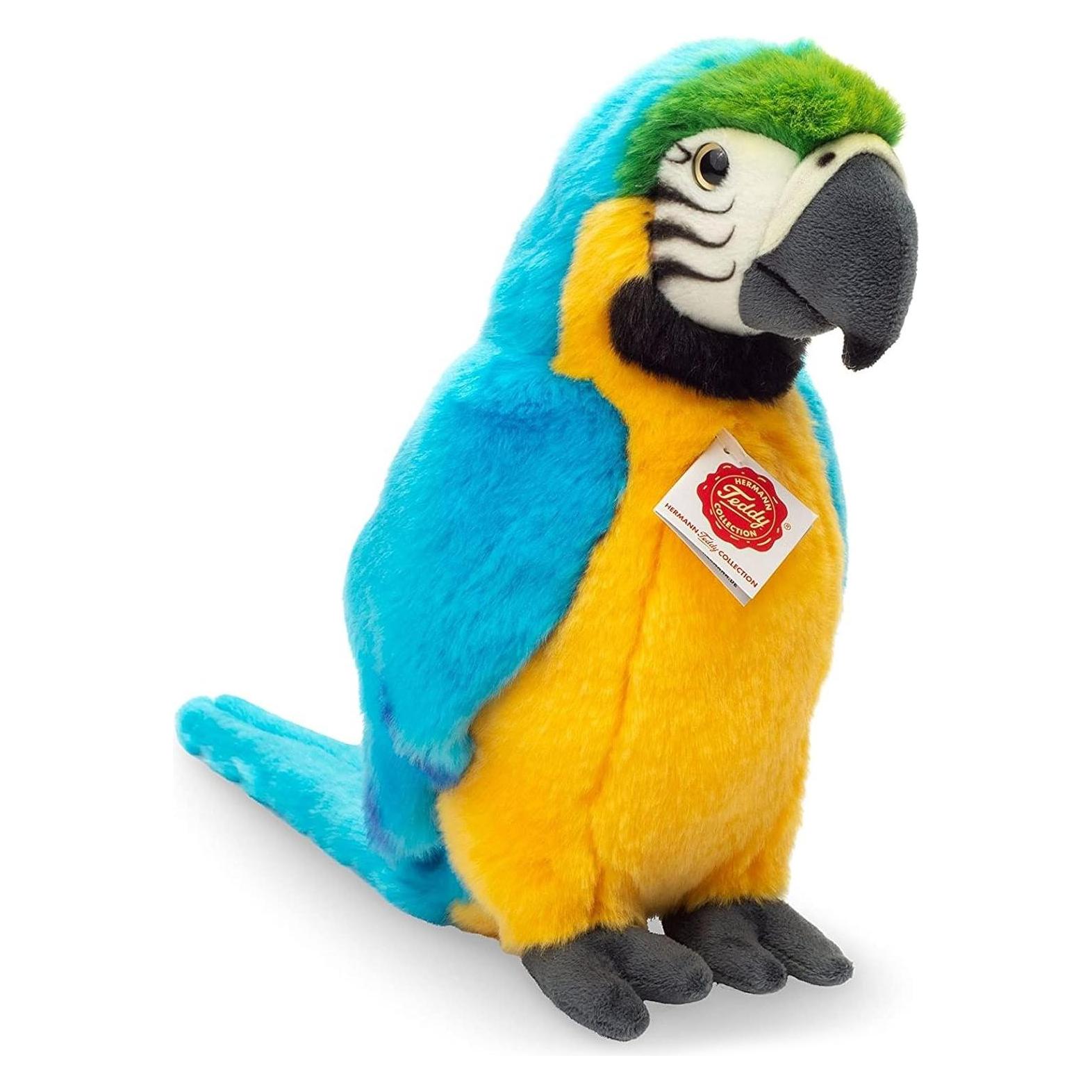 Teddy Hermann Papagei Gelbbrustara (16 cm) (941675)
