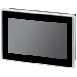 Eaton 179648 Bedienpanel, 24VDC, 7-Zoll-PCT-Display, 1024x600 Pixel, 2xEthernet, 1xRS232, 1xRS485, 1xCAN, 1xSD-Karten-Steckplatz, SPS-Funktion