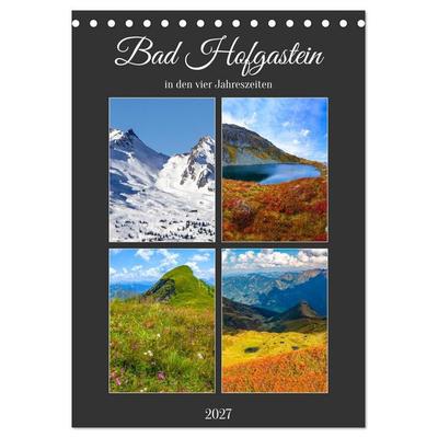 Bad Hofgastein (Tischkalender 2027 DIN A5 hoch), CALVENDO Monatskalender
