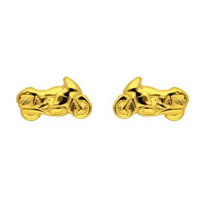 Paar Ohrhänger ADELIA´S "Damen 333 Gold Ohrringe Ohrstecker Motorrad", gold, Ohrringe, Damen, Damen, Gelbgold 333 Gold, Gelbgold 333, Gold, Goldschmuck für Damen