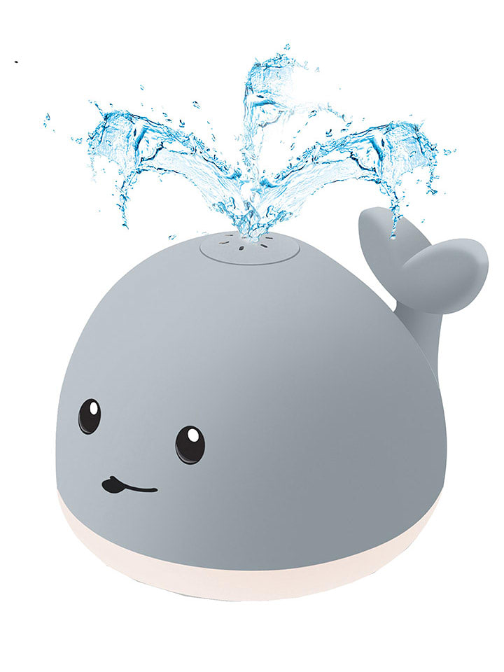 Magni Wasserspielzeug "Magical Whale Fountain" in Grau - ab 3 Jahren - onesize