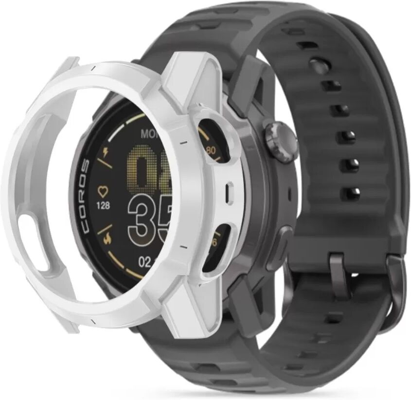 INF Schützende PC-Hülle kompatibel mit Coros Apex 4 (42mm) — Stoßresistenter Uhrenüberzug, mehrere Farben Weiß