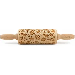 Folkroll Ostermix junior 23 cm, Wallholz, Braun