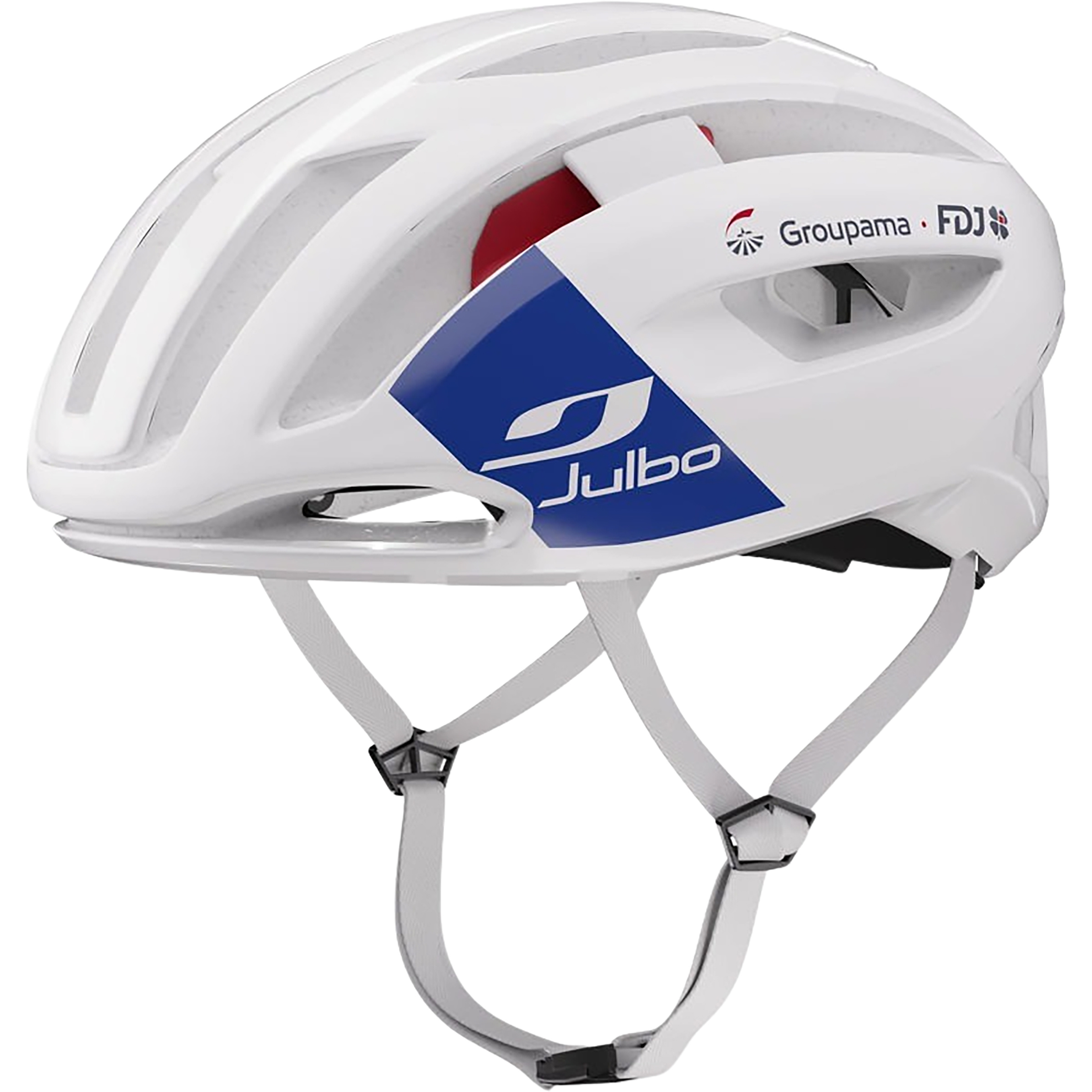 Julbo Finisher Evo GFDJ Fahrradhelm Fahrradhelme weiss Größe 59-63CM Rennrad | Gravel
