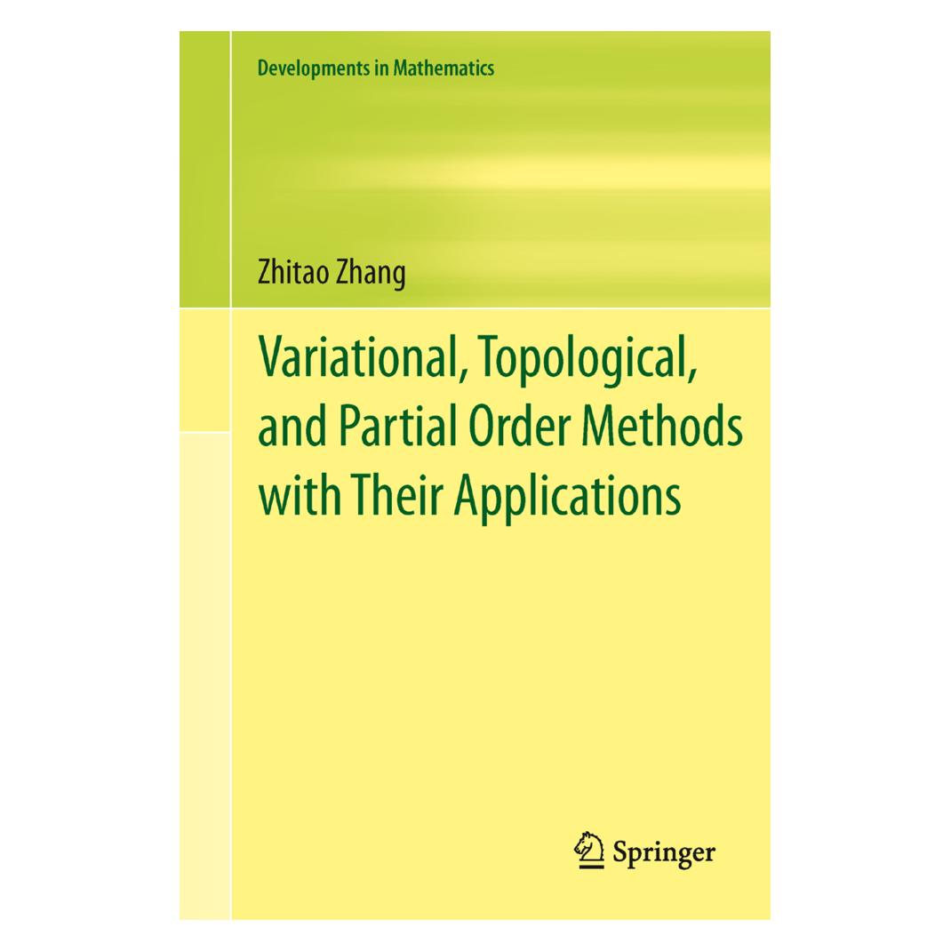 Springer Variational, Topological, and Partial Order Methods with Their Applications (Englisch, Softcover, Zhitao Zhang) (55569748)