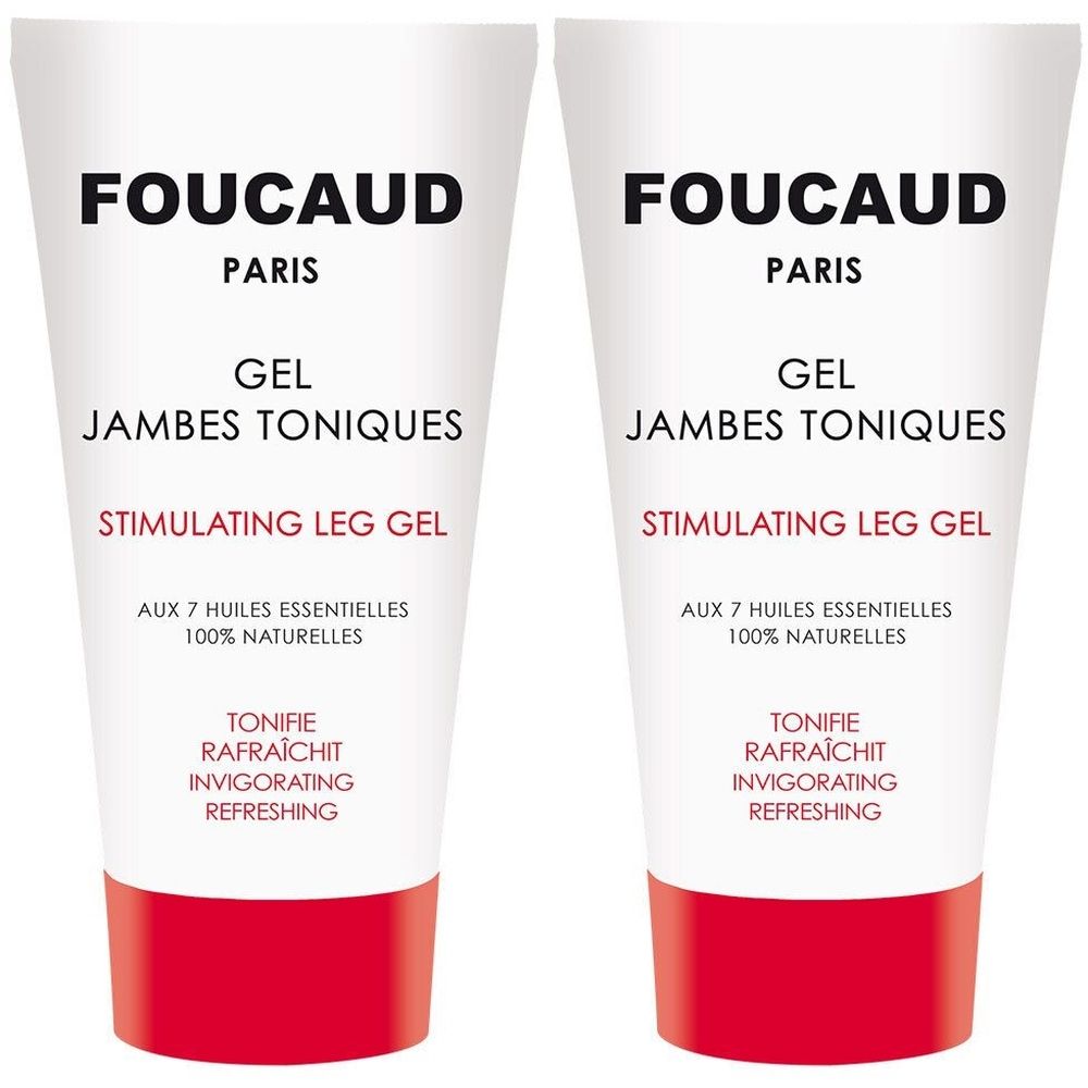 Foucaud Friction GEL Jambes - Gel tonique pour les jambes aux extraits naturels. tube 1 2x150 ml