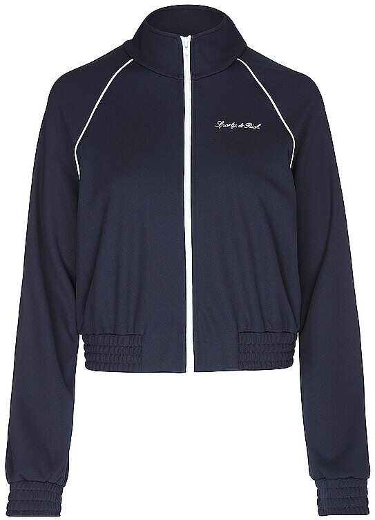 SPORTY & RICH Sweatjacke  dunkelblau   L L