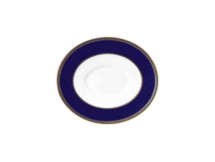 Wedgwood Soucoupe pour saucière Renaissance Gold bleu