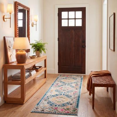 SAFAVIEH Madison Medine Boho Diamond Distressed Rug