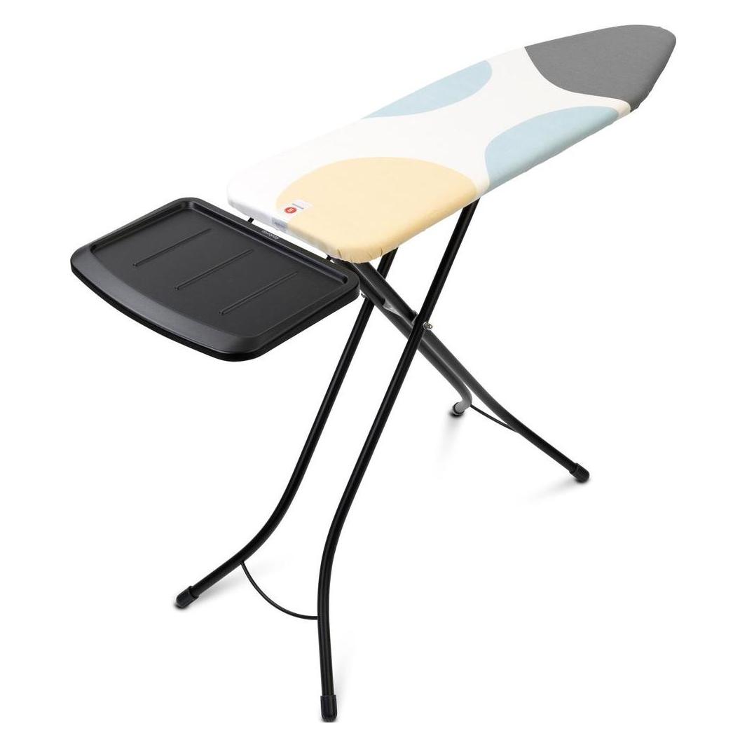 Brabantia Bügeltisch Spring Bubbles mit Dampfstationsablage (124 x 38 cm) (134425)