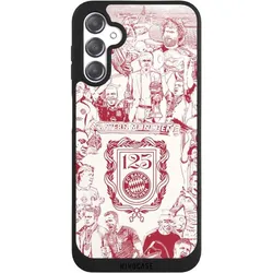 Nivocase Handyhülle für Samsung Galaxy A14 5G Hülle NIVOpure Case Schwarz FC Bayern München Offizielles (Samsung Galaxy A14 5G), Smartphone Hülle, Schwarz