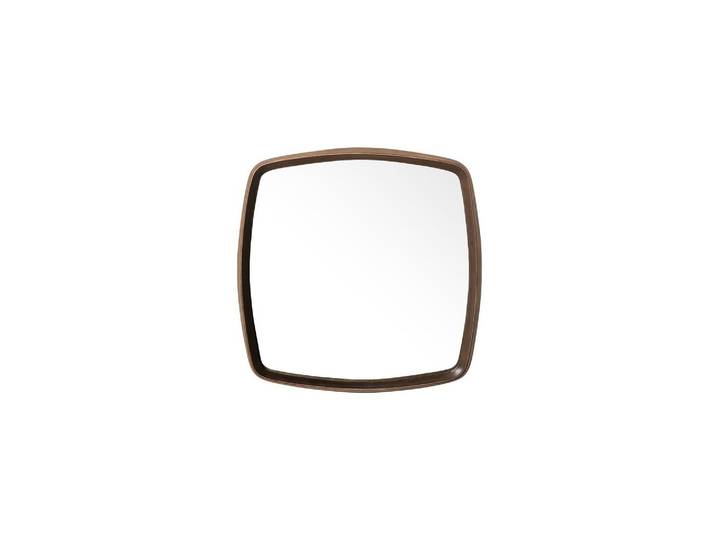 Miroir en métal cuivre, carré, à fixer, rétro - Chehoma, Cuivre -
