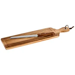 Zurbrüggen Brotmesser inkl. Brett - B/H/T ca. 26.00x20.00x47.00