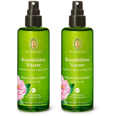 Rosenbluetenwasser BIO x2 2x100 ml Spray