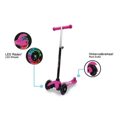 Jamara KickLight Scooter pink