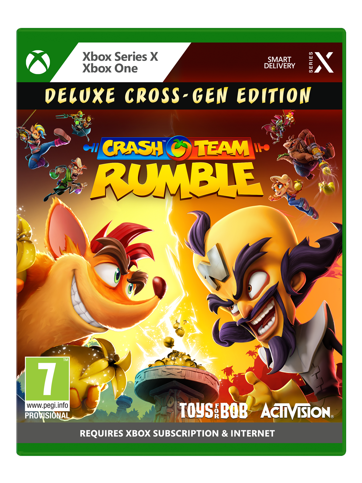 Crash Team Rumble (Deluxe Edition) - Microsoft Xbox One - Action - PEGI 7