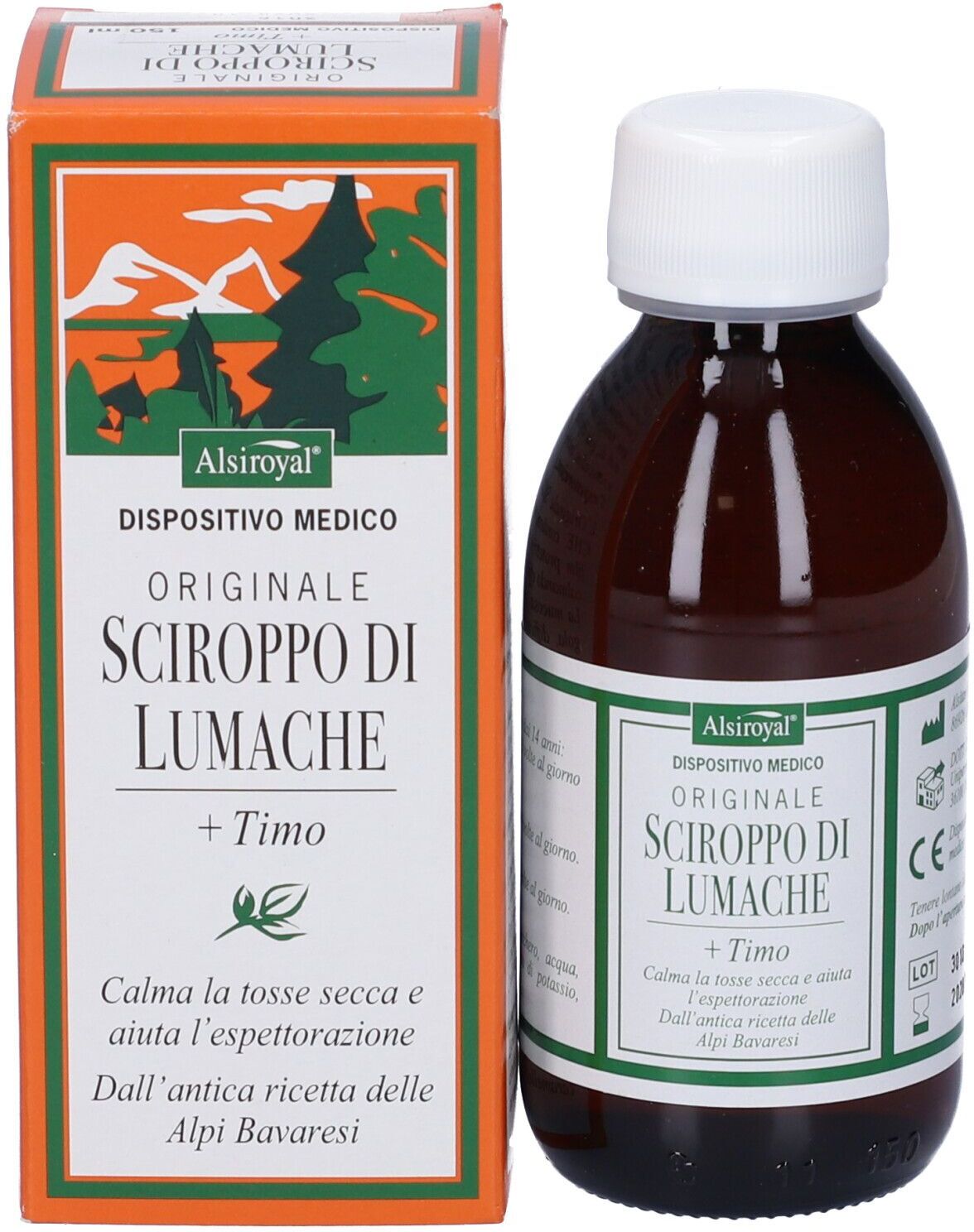 DOTT.C.CAGNOLA Srl Sciroppo di Lumache Originale con Timo, 150 ml