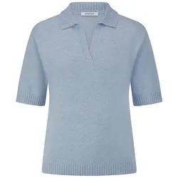 Pullover Polokragen Peter Hahn blau, 52