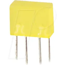 FLED 5X10 RT - Flächen-LED, 20 mcd, 5x10 mm, rot
