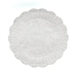 Plattenpapier weiß Ø32cm