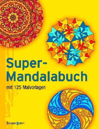 Super-Mandalabuch. 125 Malvorlagen - Preis vom 13.10.2026 19:28:25 h