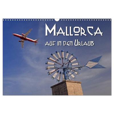 Mallorca - auf in den Urlaub (Wandkalender 2027 DIN A3 quer), CALVENDO Monatskalender