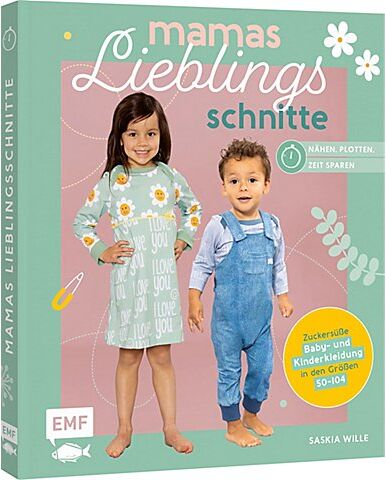 Buch "Mamas Lieblingsschnitte – Nähen – Plotten – Zeit sparen"