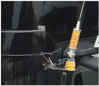 Staffa porta antenna CB, Scania N/G