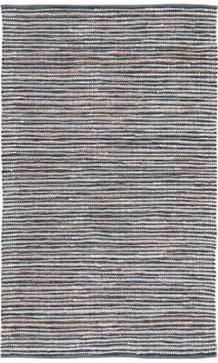 SAFAVIEH Handmade Vintage Leather Inaya Modern & Contemporary Leather Rug