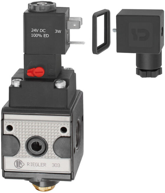 Riegler Multifix électrovanne (3/2 voies), 230 V AC, BG 1, G 1/4 (S 11-2)
