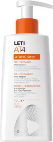 Leti AT4 Gel de Baño Piel Atópica 250ml