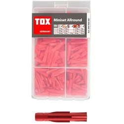 TOX Universaldübel-Sortiment »Miniset Beton TRI« 240 Stück grau