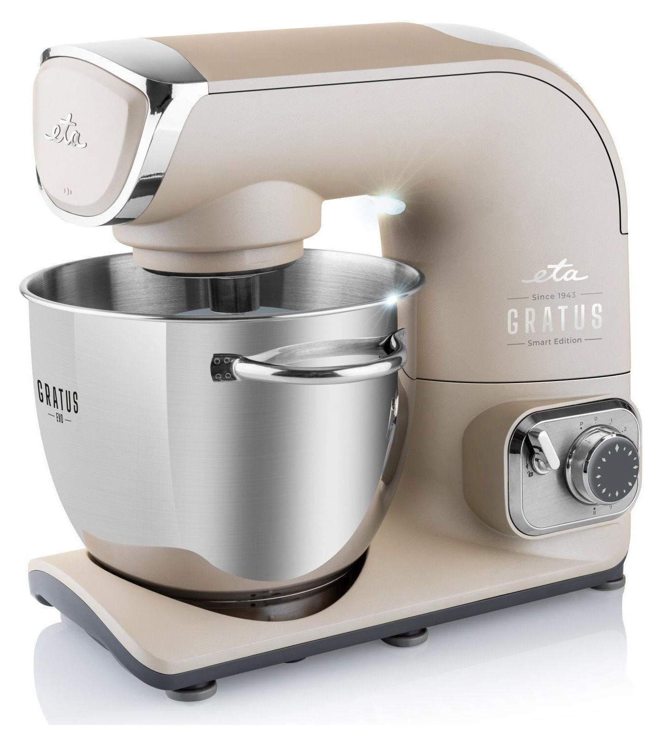 Eta Gratus Evo Smart, 5,5 l, Beige, Leiter, Drehregler, 1,5 l, Schlagen, Mischung, Kneten, Mixen, 1,35 m