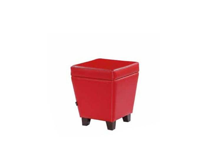 JVmoebel Hocker Roter Polsterhocker im modernen Design für stilvolles Wohnen (1 St., Hocker), Made in Europa